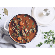 Чавунна каструля 20см 2.3л Tierra cream 830041 NOIS - Фото №9