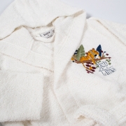 Дитячий халат Karaca Home Bummer Offwhite 2020-2 кремовий - Фото №3