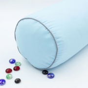 Подушка-валик 8101 Eco Line Blue EcoSilk мікросатин MirSon - Фото №7