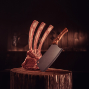 Ніж для барбекю 178 мм Churrasco Black Tramontina 22845/107 - Фото №7