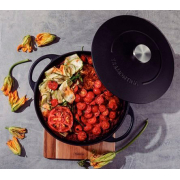 Каструля чавунна кругла Tramontina Trento 4.1л 20804/028 - Фото №6