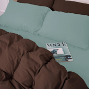 Наволочка 006-003 Menthol Brown фланель MirSon - Фото №5