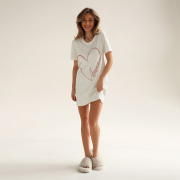 Платье домашнее Amour German Volf 24022 розовое - Фото №3