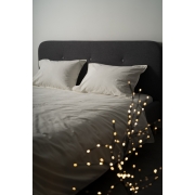 Комплект постільної білизни SoundSleep Stonewash Adriatic milky молочний - Фото №7