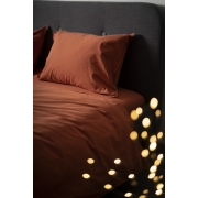 Комплект постільної білизни SoundSleep Stonewash orange цегляний - Фото №3