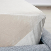 Простирадло велюрове на гумці Velour ТЕП бежеве - Фото №5