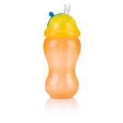 Поїльник з силіконовою трубочкою 355 мл Nuby 9801 - Фото №5