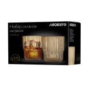 Набір склянок низьких 2х300 мл Golden Moon Ardesto AR2630SM - Фото №5