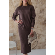 Джемпер в'язаний Katrin new Art Knit шоколад - Фото №6