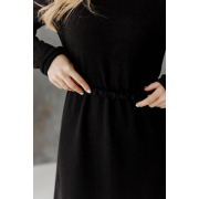 Сукня в'язана Ніколь максі Art Knit чорна - Фото №7