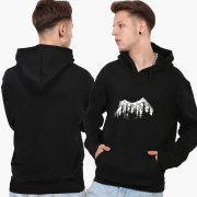 Худи мужской Bear MobiPrint 9225-1988 черный - Фото №4