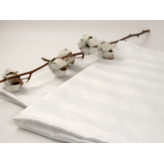 Набір із 2 наволочок страйп-сатин Руно 3х3 білий - Фото №5