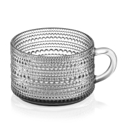 Чашка скляна 330 мл Verbena Ardesto AR5030 сіра - Фото №4