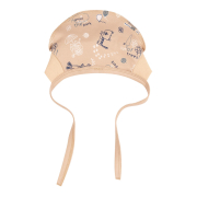 Шапочка-чепчик ШП45 інтерлок Бембі G1G-бежевий - Фото №3