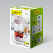 Френч-прес 0,35л Maestro MR1669-350 рожевий - Фото №4