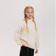 Худи для девочки ДЖ335 трикотаж Бемби 200-молочный - Фото №3