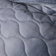 Покрывало 5052 Velor charm Dark grey MirSon - Фото №3