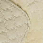 Покривало Ромб круглий Velour ТЕП бежеве - Фото №6