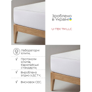 Наматрацник водонепроникний Аквастоп Protect Ютек з гумками по кутах - Фото №7