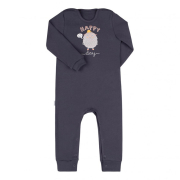 Комбінезон-чоловічок для хлопчика КБ201 інтерлок Bembi Y0D-чорний - Фото №3