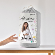 Одеяло антиаллергенное летнее Afrodita Ideia белое - Фото №10