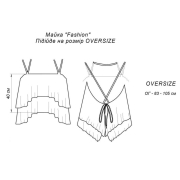 Топ Fashion Art Knit коричневий - Фото №10