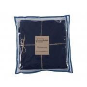 Підковдра темно-синя з ранфорсу SoundSleep dark blue 183 - Фото №5