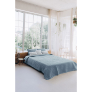 Покривало декоративне Nassau з наволочками Sonex темно-сірий - Фото №3