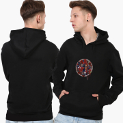 Худі чоловічий Deadpool MobiPrint 9225-1993 чорний - Фото №4