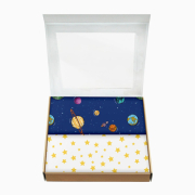 Набір з 2 пелюшок Space CS2 бязь Cosas - Фото №4