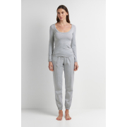 Лонгслив женский Basic Ellen LKK 02/03/06 серый - Фото №4