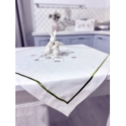 Настільник великодній лляний з вишивкою SKVV038A LiMaSo - Фото №4