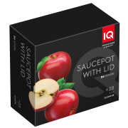 Каструля з кришкою 28 см 6.4 л Be Simple IQ IQ-2049-28 - Фото №7