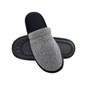 Капці домашні чоловічі Twins ялинка сірі - Фото №9