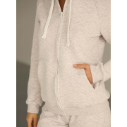 Костюм жіночий капітоній German Volf кавовий меланж - Фото №6