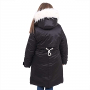 Куртка для девочки Ester Timbo K032115 черная - Фото №3