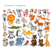 Розвиваюча гра Магнітний Зоопарк Dodo 200207 - Фото №9