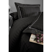 Постільна білизна сатин-люкс Novel line siyah First choice - Фото №3