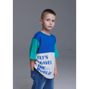 Футболка для хлопчика ФБ981 супрем Бембі 810-синій-білий - Фото №3