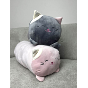 Подушка-обнімашка Киця Прованс рожева - Фото №4