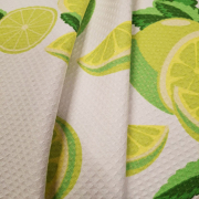 Рушник банний вафельний Lime Fresh SoundSleep білий - Фото №5