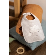 Дитячий нагрудник Irya Wooly a.gri світло-сірий - Фото №3