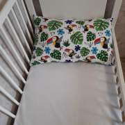 Комплект постільної білизни в ліжечко Jungle SoundSleep муслін - Фото №17