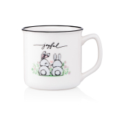 Чашка фарфоровая 320 мл Joyful Ardesto AR3461 - Фото №7