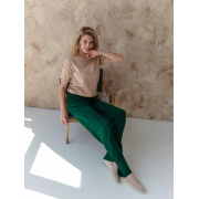 Штани в'язані Katrin new Art Knit смарагд - Фото №6