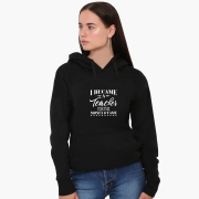 Худі жіночий Учитель MobiPrint 8921-2069 чорний - Фото №3