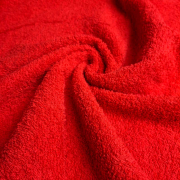 Рушник махровий Samur 360г SoundSleep червоний - Фото №4