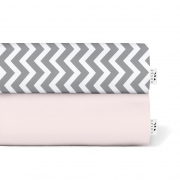 Набор простыней на резинке R&G Zigzag Cosas ранфорс - Фото №3