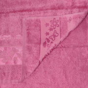 Рушник махровий Bamboo 400г SoundSleep рожевий - Фото №7