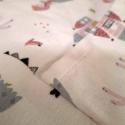 Комплект постільної білизни дитячий зимовий Princess SoundSleep фланель білий - Фото №7